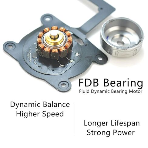 3D المطبوعة 4070 المعدلة المعدلة 90 مم 9615 PWM 4PIN ، 4800RPM FDB المحمل ، حجم الهواء العالي ، ITX PC عالية الأداء ل 9215/9015 CASE COODER (عكس) in Saudi Arabia