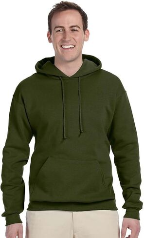 Jerzees Men's Nublend 1/4-Zip Cadet Callar Sweatshirt in Saudi Arabia