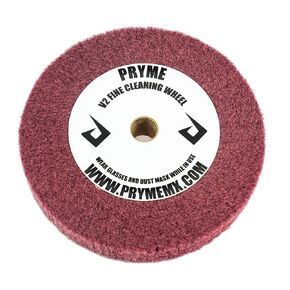 6" Fine Cleaning Wheel 400 Grit - Buffer Shaft | Brite Buffing Polishing Buff Pad (3/4" Arbor Hole) in Kuwait
