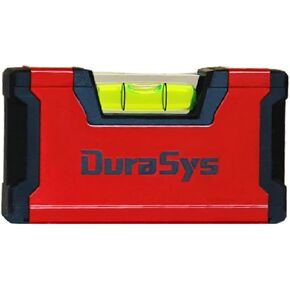 DuraSys Mini Magnetic Portable Level, 1 Vial Compact Horizontal Vertical Level Tool, 2.5" Smart Pocket-Sized Shock-resistant Ruler in Saudi Arabia