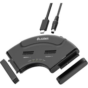 محول USB 3.0 إلى SATA IDE، محول محرك الأقراص الصلبة IDE الخارجي لقرص القرص الصلب العالمي 2.5/3.5 بوصة HDD/SSD، مجموعة محول IDE/SATA مع محول طاقة 12 فولت/2 أمبير in Kuwait