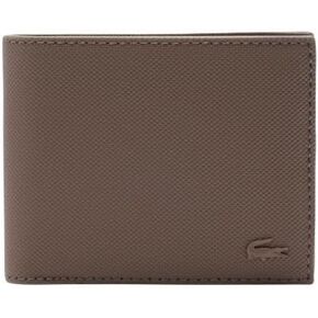 Lacoste Men Pique Pique Billfold Wallet ، Morel ، حجم واحد in Kuwait
