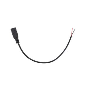 Fengpeng 1/2/5 قطعة USB نوع C ذكر/أنثى 2/4 دبوس تمديد ضفيرة كابل الطاقة شحن البيانات DIY إصلاح نوع C توصيل المقبس (4 دبوس أنثى، 5 قطع) in Kuwait