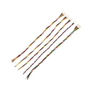 Fengpeng 5 قطعة JST GH 1.25 2P 3P 4P 5P 6P ذكر أنثى موصل مع 30AWG سلك السيليكون 15 سنتيمتر كابل GH1. مفردة مزدوجة (الاتجاه المعاكس، 15CM_9P) in Kuwait