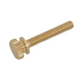 B&P Lamp® 1 1/2" Length, Unfinished Brass, 8/32 Thread Thumb Screw. in Kuwait