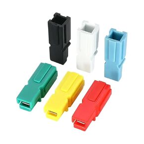 Fengpeng 10/20/100 قطعة موصل بطارية أحادي القطب 30A 75A 120A 180A، 600V DC UPS قابس طاقة عالي التيار (أسود، 10 PCS_30A) in Kuwait