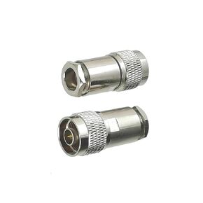 Fengpeng 10 قطعة N ذكر موصل قابس المشبك RG8 LMR400 7D-FB RG213 كابل RF محوري النحاس مستقيم in Kuwait