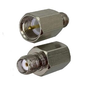 Fengpeng 1 قطعة محول موصل FME إلى SMA ذكر التوصيل والإناث جاك RF محول محوري مستقيم 50ohm سلك محطة (FME F إلى SMA M) in Kuwait