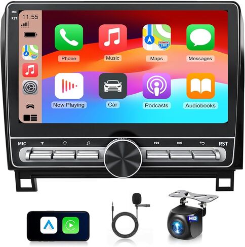 4Core+64G Car Radio Android13 Stereo for Toyota Tundra 2007-2013 Sequoia 2008-2018 10.1" Touch Screen GPS Navi Bluetooth 5.0 Wireless/Wired CarPlay Android Auto Mirror Link SWC 5G Wi-Fi Backup Camera in Saudi Arabia