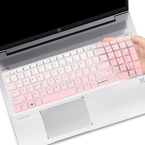 غطاء لوحة المفاتيح لـ 14 بوصة HP ProBook 440 445 G10 G9 G8 G7 G6 G5 |HP ProBook 430 G5 |HP ProBook x360 440 G1 |ProBook 640 G4 G5 G7 G8 جلد واقي للوحة المفاتيح [لا يناسب Probook 430/440/640 G1 G2 G3]- GPink in Kuwait