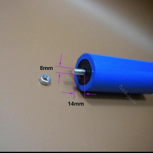 COCAPCO CBB60 250VAC 50uF Run Capacitor 50MFD 250V AC 50 uF MFD Blue 43x84mm 25/70/21 W/Fixing Stud UL Cap in Kuwait