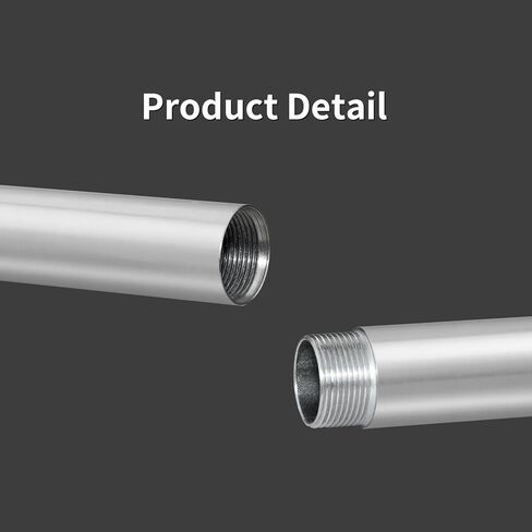 DEEFIINE 2-Pack 3/4" × 30" أنابيب فولاذية صناعية مناسبة لمشابك الأنابيب لأعمال النجارة in Kuwait