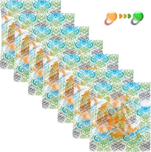 100 قطعة من Wisesort 2 جرام من عبوات المجففة الآمنة للطعام، تشير إلى عبوات جل السيليكا، ممتص الرطوبة المجفف للتخزين in Saudi Arabia