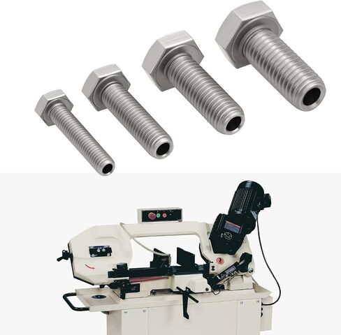 LT Easiyl 4 Pcs M6 M8 M10 M12 Stainless Steel External Hex Hollow Screws 30mm for Drilling Broken Studs Drill Bit Guides in Saudi Arabia