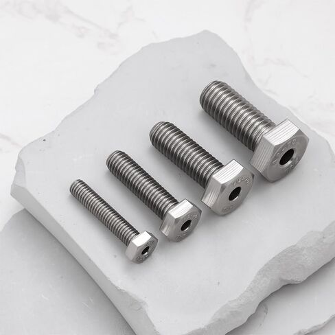LT Easiyl 4 Pcs M6 M8 M10 M12 Stainless Steel External Hex Hollow Screws 30mm for Drilling Broken Studs Drill Bit Guides in Saudi Arabia