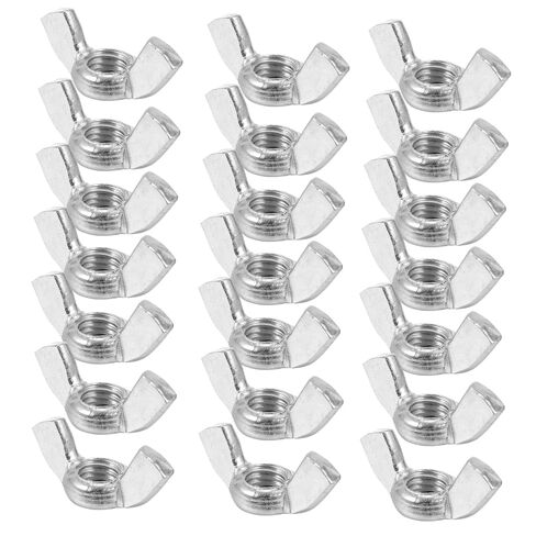 Holibanna 60pcs Sturdy Stainless Nuts Fasteners for Easy Hand Tightening and Resistant for Professional Maintenance in Kuwait