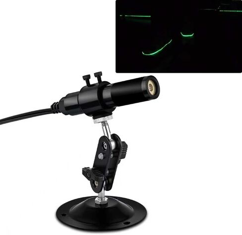 532nm Green Laser Line Projector for Christmas Party Decor Green Swamp Christmas Projector Lights Bubble Fog Machine Laser Portals for Pond Yard Decor Sawmill Woodworks Alignment in Saudi Arabia