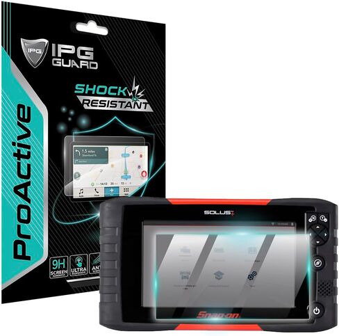 IPG ProActive متوافق مع أداة المسح الضوئي Snap on APOLLO-D9، شاشة 9 بوصة، واقي شاشة صلابة 9H، لمسة زجاجية ناعمة، فائقة الاستجابة ووضوح عالٍ ومضادة للخدش والتلطخ والصدمات، تقنية النانو الواقية لـ ApolloD9 in Kuwait