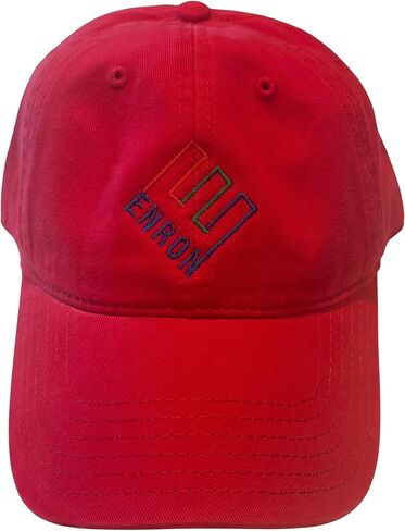 Enron Hat 2212 - غطاء تاريخ الشركات القابل للتعديل المطرز in Kuwait