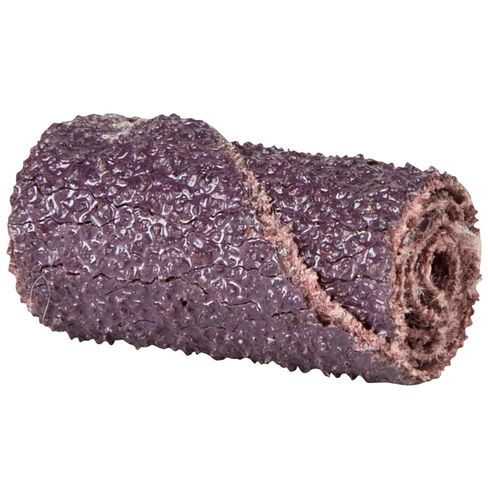 Merit Abrasive Cartridge Roll, Aluminum Oxide, 1/8" Arbor, Roll 3/8" Diameter x 1-1/2" Length, Grit 40 (Pack of 100) in Saudi Arabia