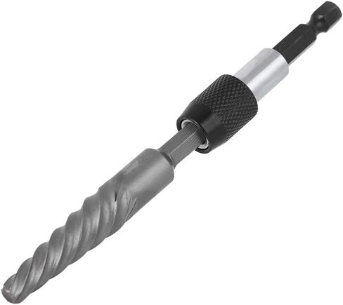 مجموعة استخراج براغي Pssopp، فولاذ عالي السرعة، تصميم مضغوط، يزيل البراغي والمسامير المكسورة بسهولة، مثالية للنجارين وعشاق الأعمال اليدوية in Kuwait