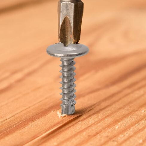 40Pcs Self-Tapping Sheet Metal Screws 410 Stainless Steel Truss Head High-Strength Quick Tapping Tek Screws Lath to Metal (60pcs Mixed-13/19/25mm) in Saudi Arabia