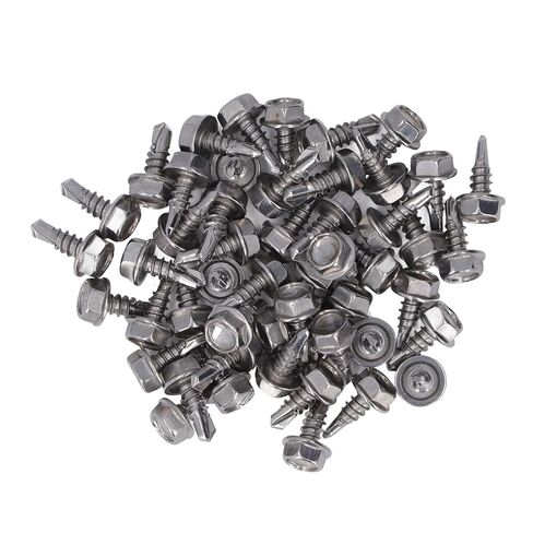 50Pcs Stainless Steel Self Tapping Screws 4.8x13mm in Saudi Arabia