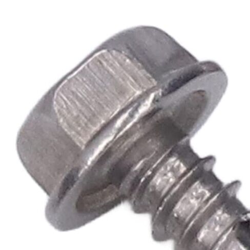 50Pcs Stainless Steel Self Tapping Screws 4.8x13mm in Saudi Arabia