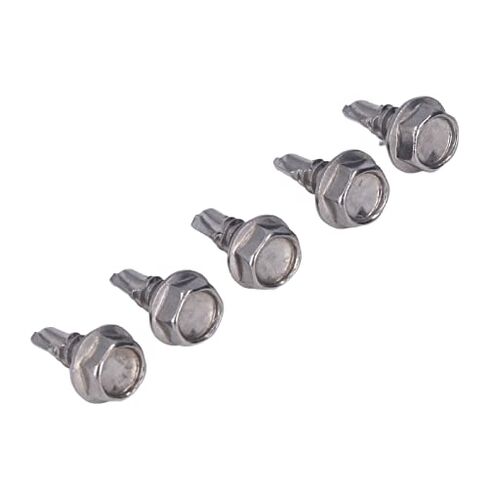50Pcs Stainless Steel Self Tapping Screws 4.8x13mm in Saudi Arabia