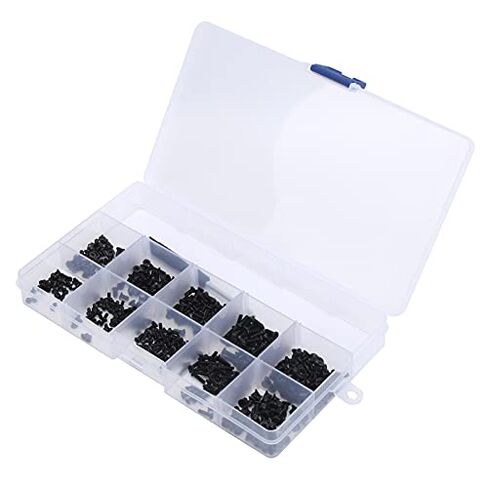 501pcs Carbon Steel Self Tapping Screws Cross Head Screw Kit with Screwdriver in Saudi Arabia