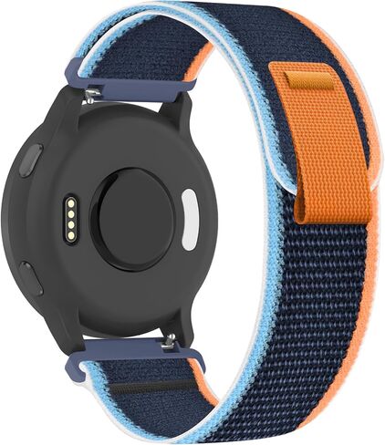 Watch Band Compatible with Garmin Venu 3/2/Venu 4(45mm),22mm Trail Loop Soft Breathable Lightweight Nylon Adjustable Sport Strap for Forerunner 265/255(46mm)/Vivoactive 4(45mm) Men Women in Saudi Arabia