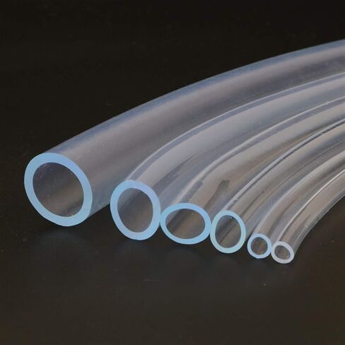 Silicone Rubber PVC Hose for Water Pump Aquarium Garden Irrigation Plumbing Multiple Sizes(1M 6x8mm) in Saudi Arabia