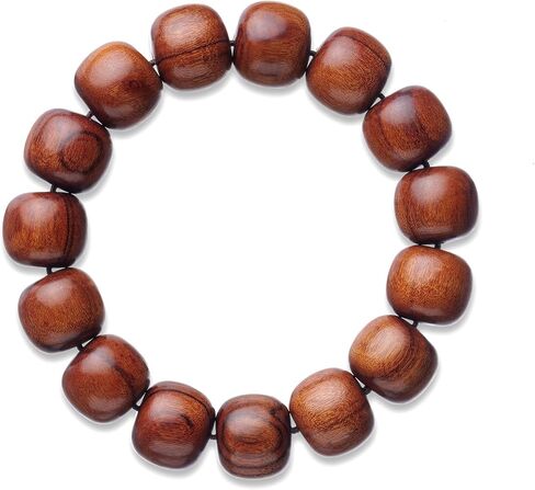 سوار سلسلة زنبرك الطبيعية الخشبية البالغة ， 1pc/pack in Kuwait