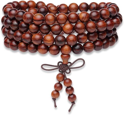 سوار سلسلة زنبرك الطبيعية الخشبية البالغة ， 1pc/pack in Kuwait