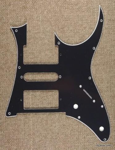 3 Ply Quality Guitar Pick Guard for Ibanez RG 350 DX -BLACK (B20) in Saudi Arabia