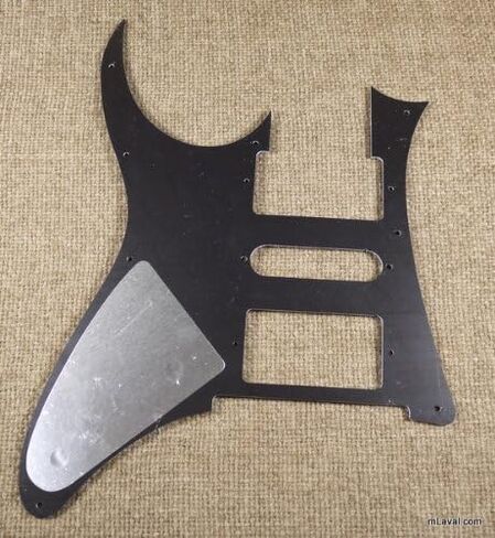 3 Ply Quality Guitar Pick Guard for Ibanez RG 350 DX -BLACK (B20) in Saudi Arabia