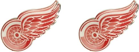 NHL Detroit Red Wings Team Logo Post Earrings in Saudi Arabia