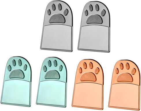 TEHAUX 6pcs Cat Claw Lid Lifter Toilet Seat Lifters Covers for Toilet Seats Easy to Use for Seniors and Boys and Girls Sanitary Protection in Saudi Arabia