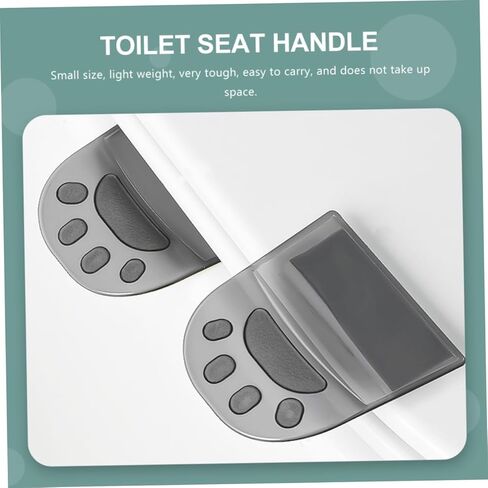TEHAUX 6pcs Cat Claw Lid Lifter Toilet Seat Lifters Covers for Toilet Seats Easy to Use for Seniors and Boys and Girls Sanitary Protection in Saudi Arabia