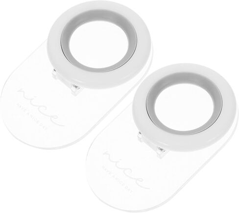 PartyKindom 2Pcs Toilet Seat Lifter Handle Convenient Toilet Lid Lifters for Easy Opening for and Comfort for Seniors and Elderly Use Stylish Design in Saudi Arabia