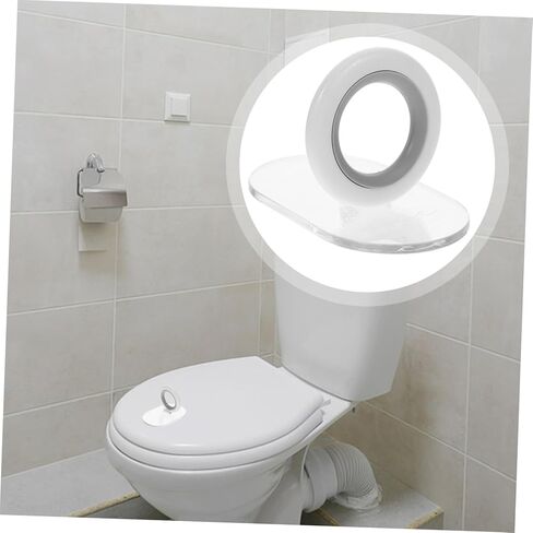 PartyKindom 2Pcs Toilet Seat Lifter Handle Convenient Toilet Lid Lifters for Easy Opening for and Comfort for Seniors and Elderly Use Stylish Design in Saudi Arabia