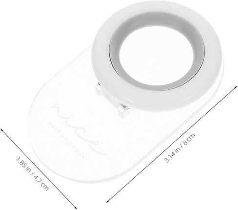 PartyKindom 2Pcs Toilet Seat Lifter Handle Convenient Toilet Lid Lifters for Easy Opening for and Comfort for Seniors and Elderly Use Stylish Design in Saudi Arabia