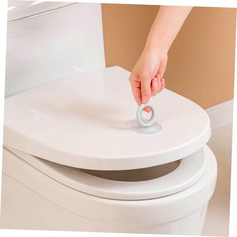 HAKIDZEL 2pcs Toilet Lid Lifters Sturdy Suction Toilet Seat Lifter Handles Lid Lifting Tools for Office in Saudi Arabia