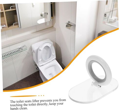 HAKIDZEL 2pcs Toilet Lid Lifters Sturdy Suction Toilet Seat Lifter Handles Lid Lifting Tools for Office in Saudi Arabia