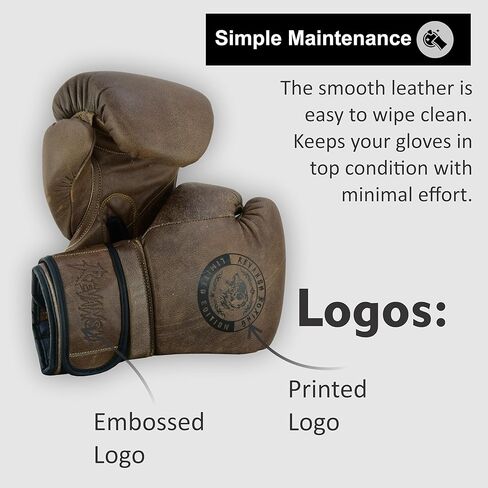 Revansh Boxing Gloves for Training & Sparring – Cowhide Leather Gloves for Boxing, Muay Thai, MMA, Kickboxing – 12oz 14oz 16oz – Durable, Comfortable Unisex Punching Bag Gloves in Saudi Arabia