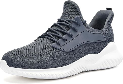 SDolphin Walking Shoes Mens Sneakers - Slip on Memory Foam Tennis Running Shoes for Athletic Workout Gym Jogging Lightweight Breathable Casual Sneakers in Kuwait