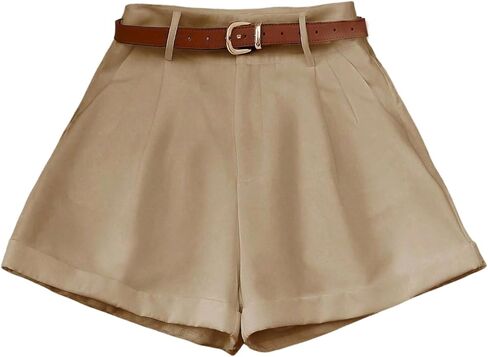 Floerns Women's Casual Summer Wide Leg Shorts High Waisted Going Out Shorts in Saudi Arabia