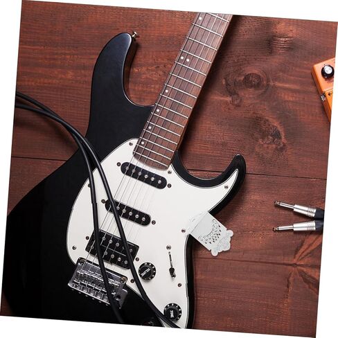 Totority Professional Metal Mandolin Tailpiece Replacement String String Part Chrome Finish Easy Install for Mandolin Repair and Upgrade in Kuwait