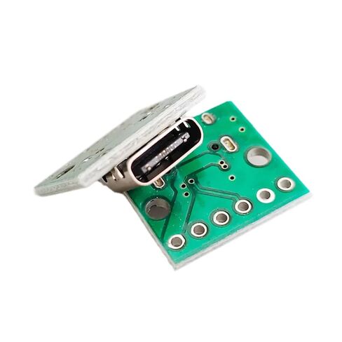 Fengpeng 5/10/20 قطعة USB Type-C أنثى اختبار لوحة دارات مطبوعة محول نوع C 6Pin 2.54 مم مقبس توصيل لنقل كابل سلك البيانات (10 قطع) in Kuwait