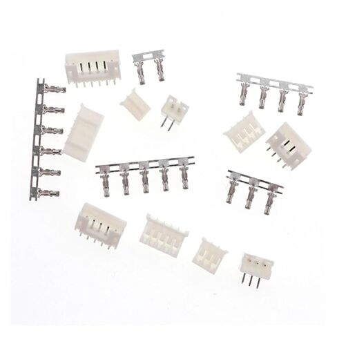 Fengpeng 10 مجموعات JST PH2.0 2/3/4/5 أطراف طرفية غلاف بلاستيكي ذكر قابس + موصل سلك مقبس أنثى 2P 3P 4P 5P 6P 8P 10P 12P (مقبس دبوس مستقيم، 10SET_9P) in Kuwait